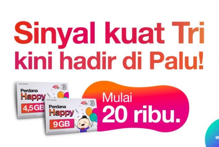 Tri Indonesia di Sulawesi Tri Indonesia Perluas Jangkauan Jaringan Kuat di Wilayah Sulawesi Tengah dan Sulawesi Tenggara