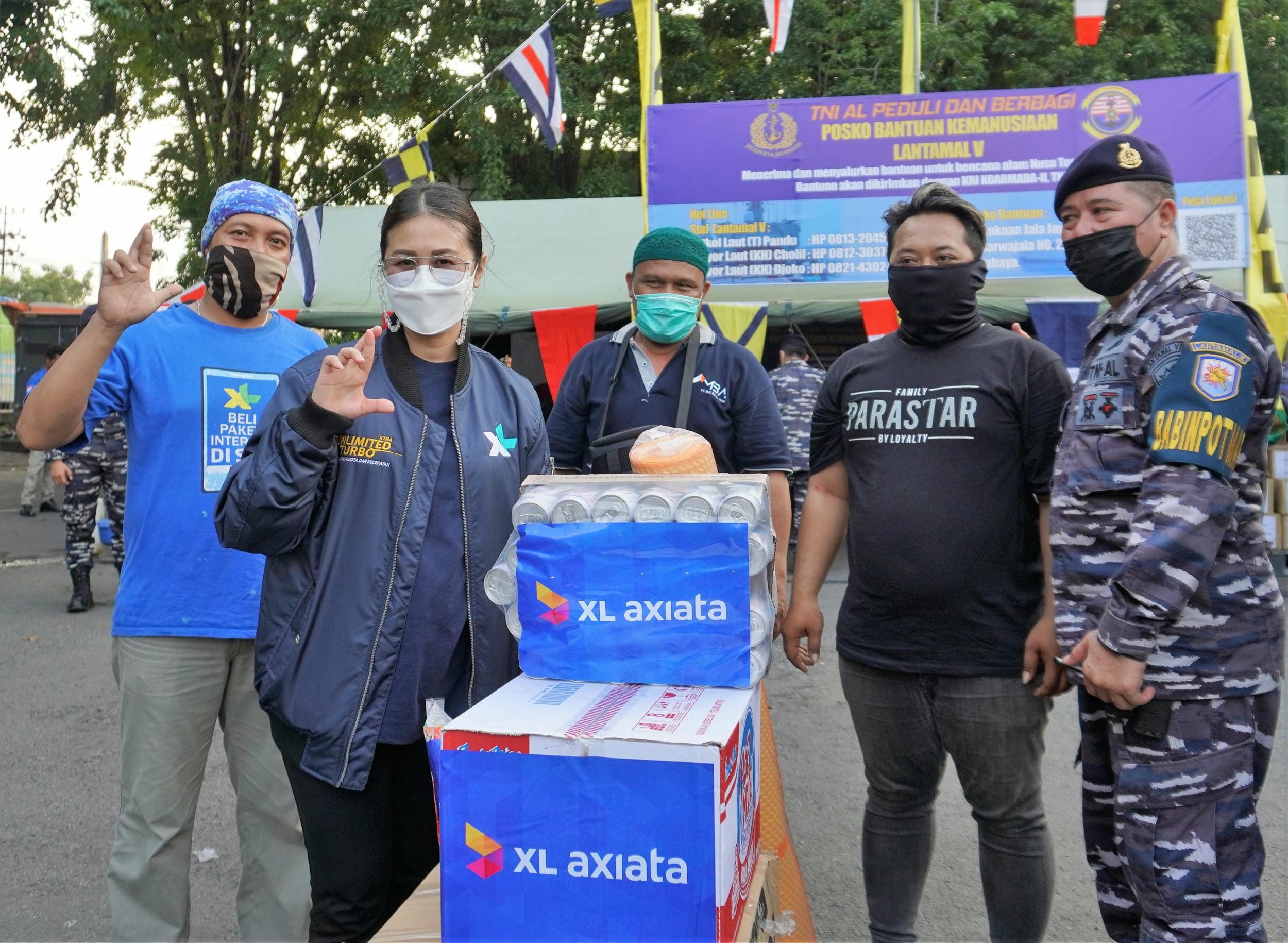 Bencana Alam di NTT dan Jawa Timur XL Axiata Salurkan Bantuan dan Layanan Gratis