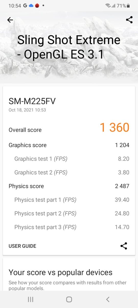 Samsung Galaxy M22