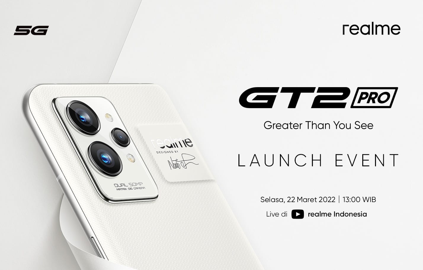 realme GT 2 Pro launch event 22 Maret, realme Akan Meluncurkan realme GT 2 Pro di Indonesia
