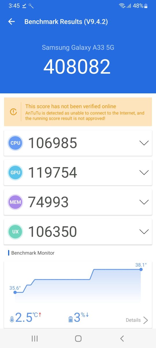 samsung Galaxy A33 5G