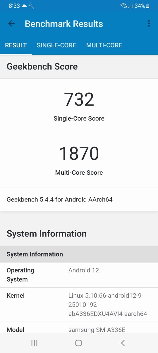 samsung Galaxy A33 5G