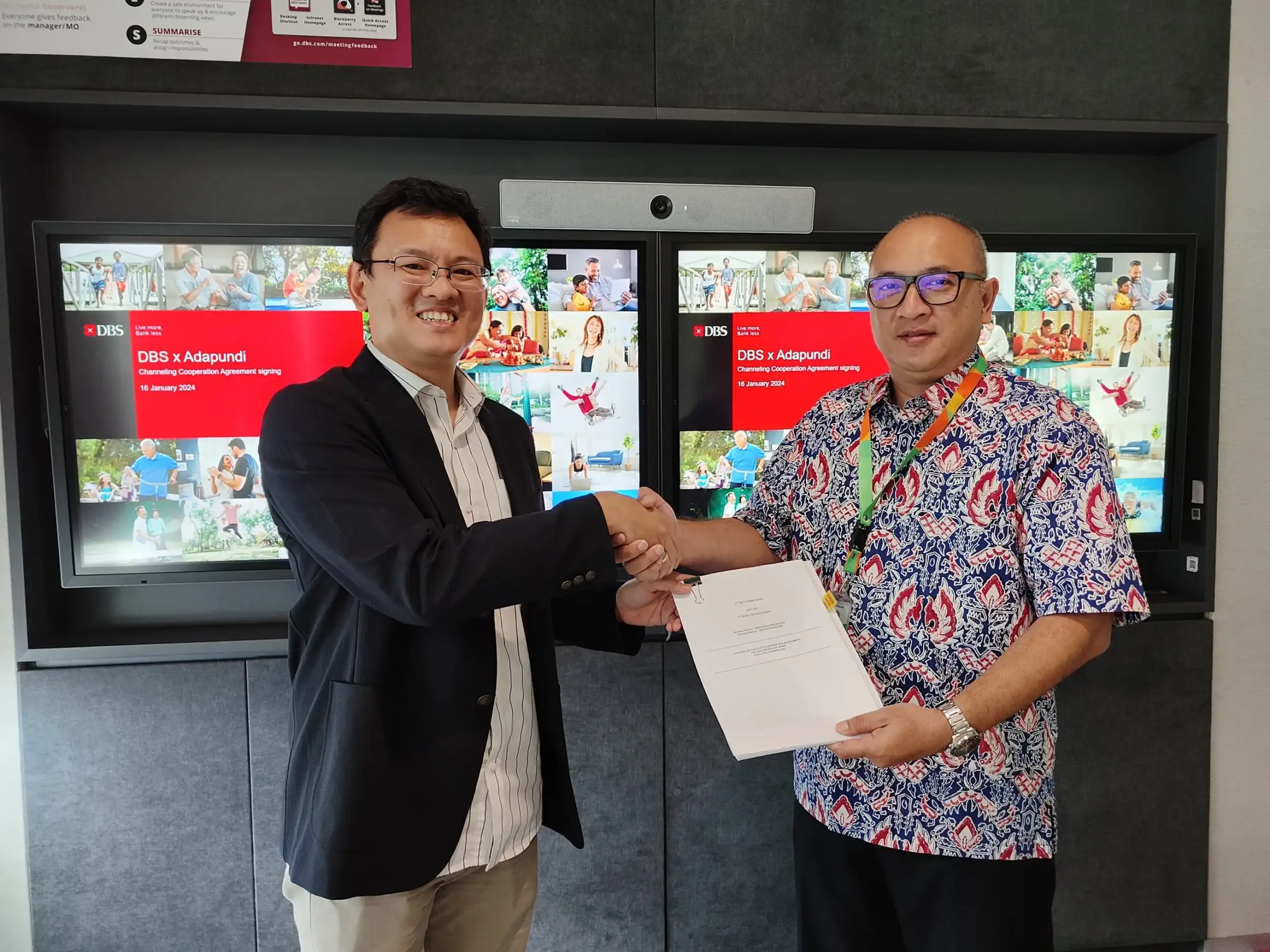 Adapundi Jalin Kerja Sama Loan Channeling dengan Bank DBS Indonesia