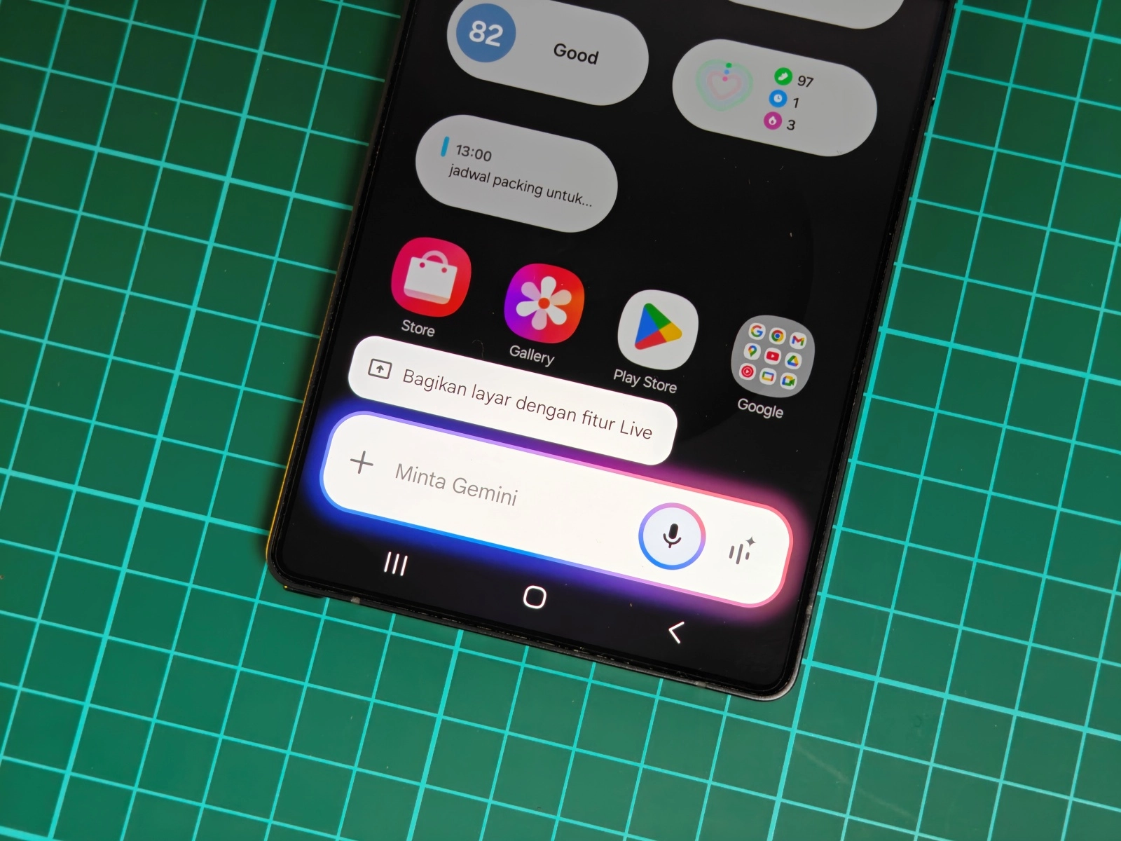 Gemini Live Galaxy S25