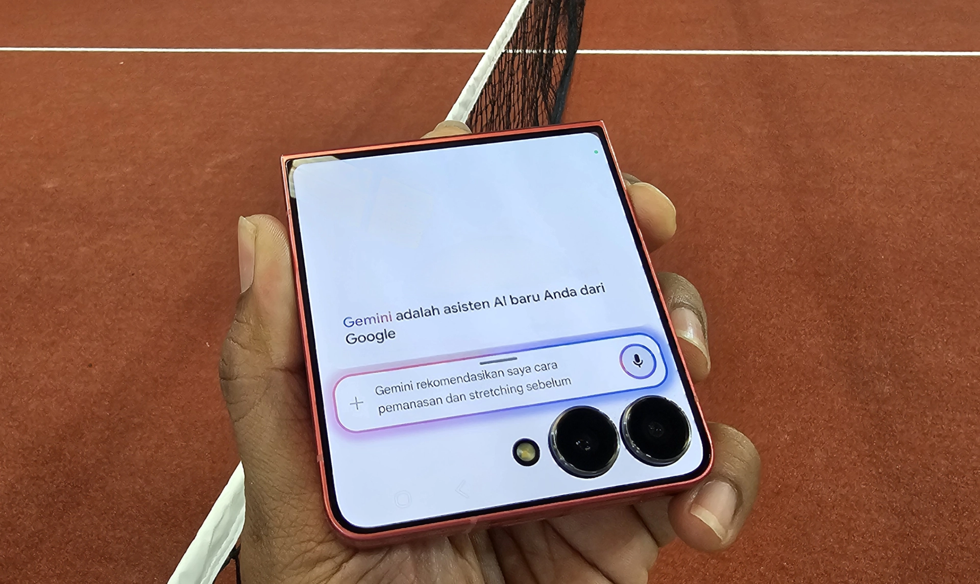 Gemini AI Galaxy Z Flip7