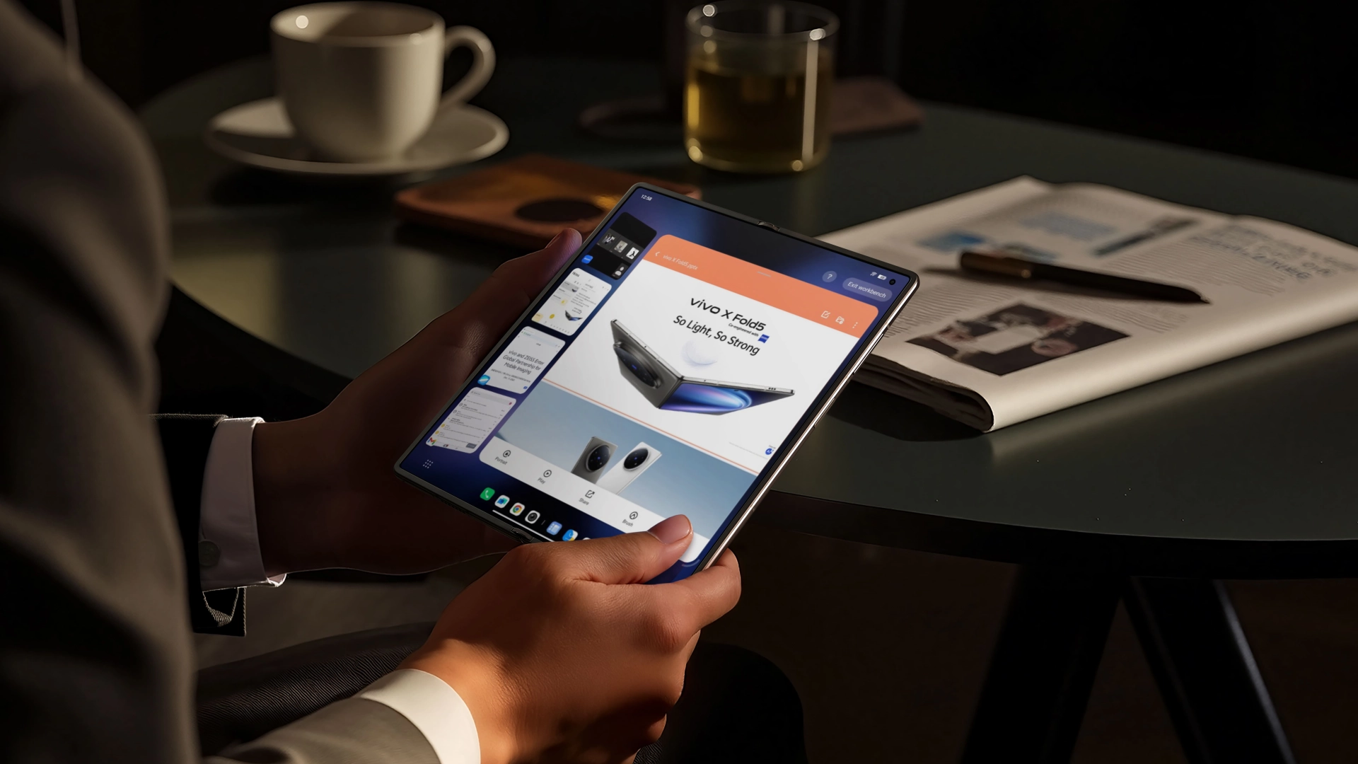 vivo X Fold5 SmartFold AI