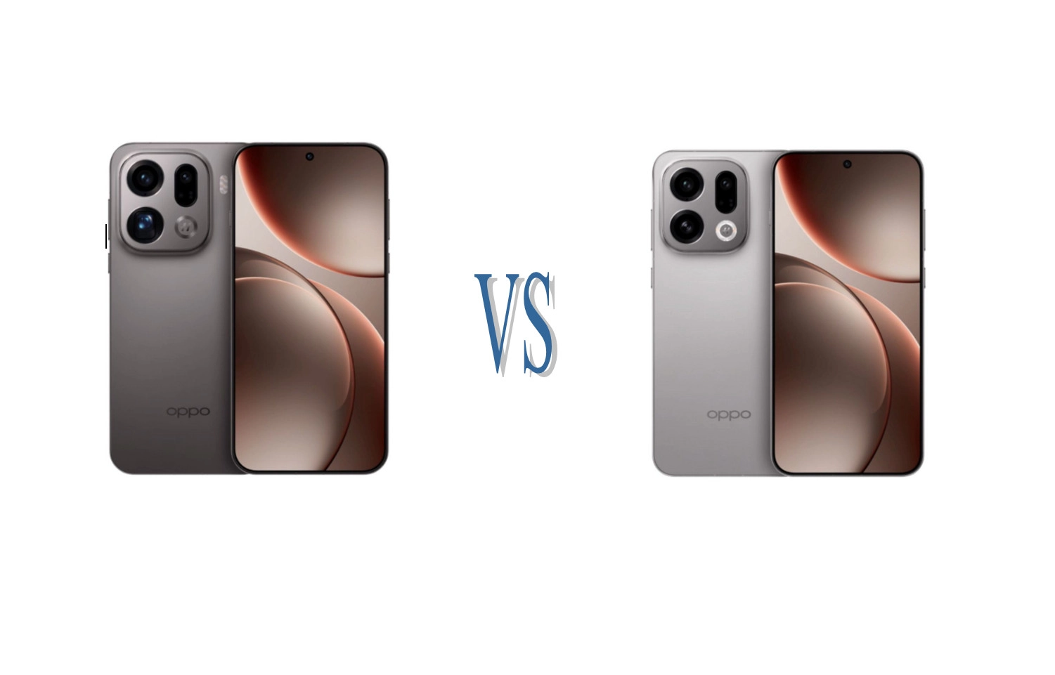 Oppo Find X9 vs X9 Pro