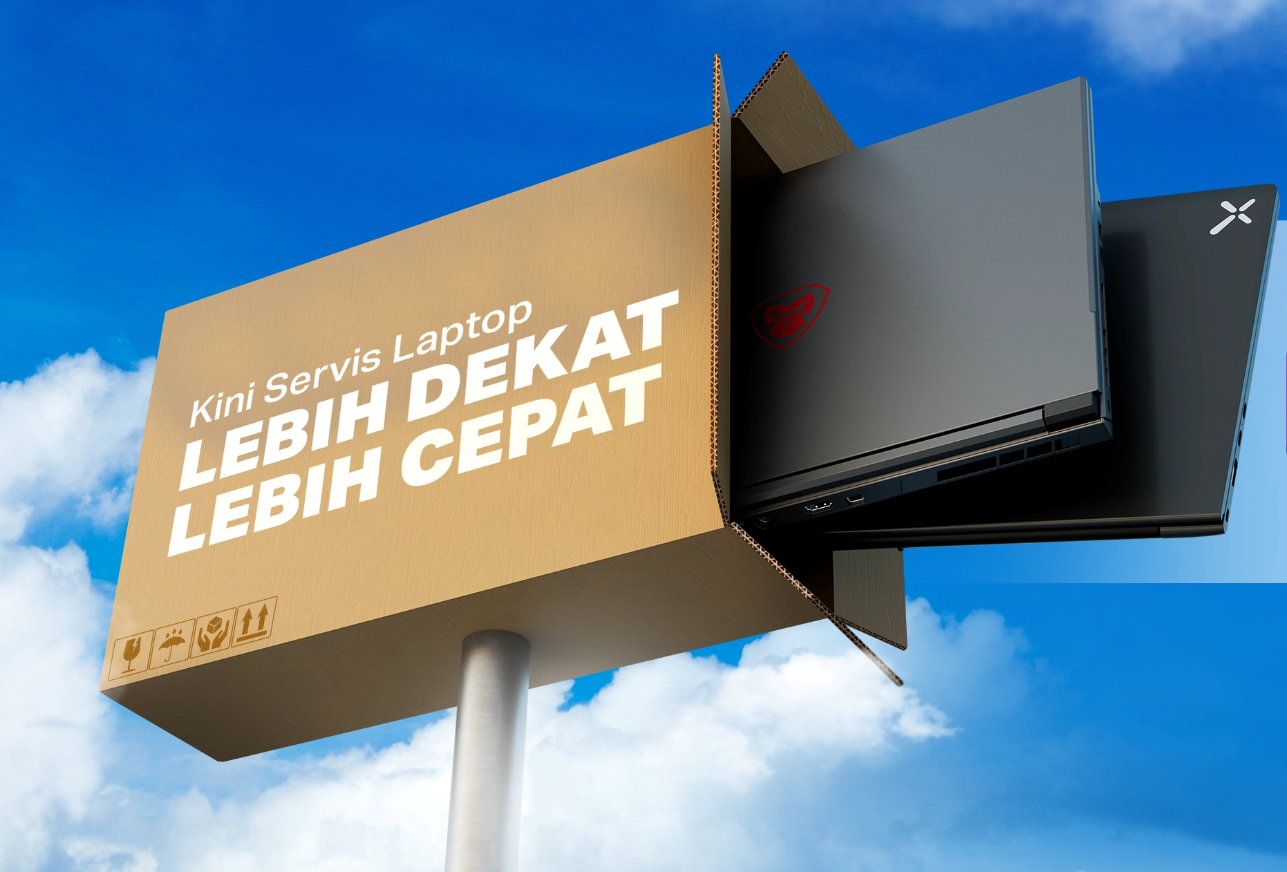Axioo Drop and Pick Indomaret