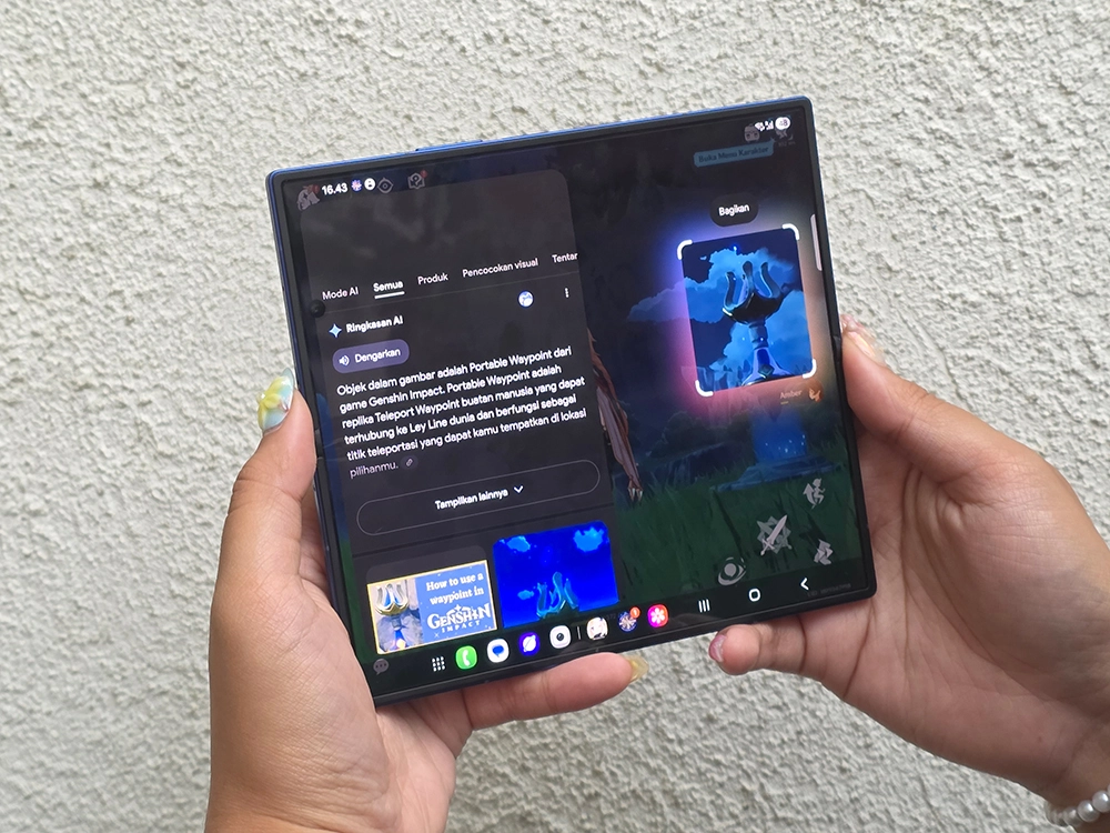 Gemini AI Galaxy Z Fold7 untuk Gaming