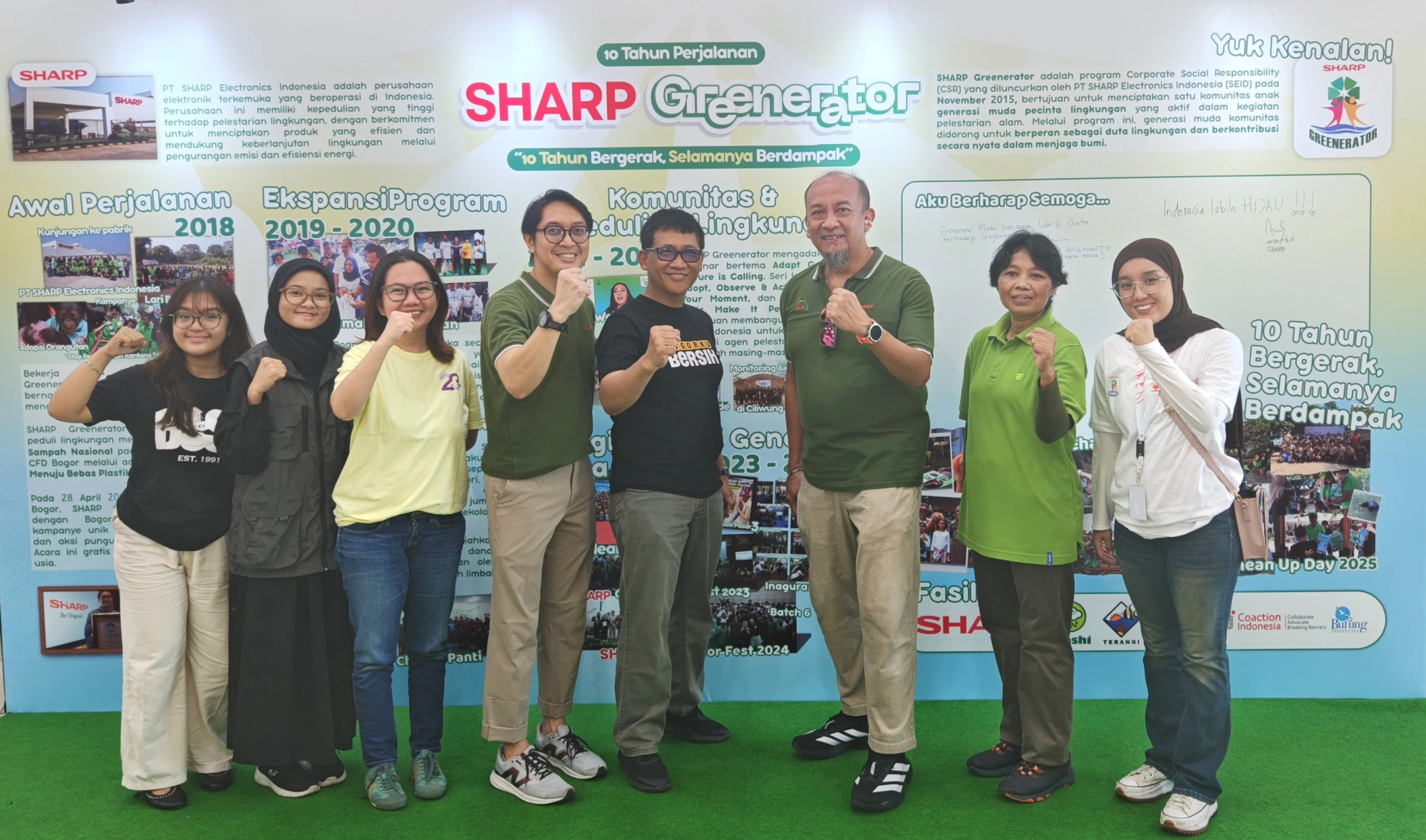 Sharp Greenerator 10 Tahun