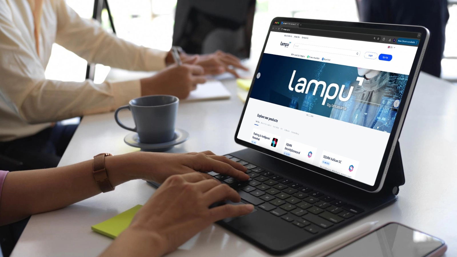 LAMPU Lintasarta Meluncurkan LAMPU, Platform Marketplace AI Pertama