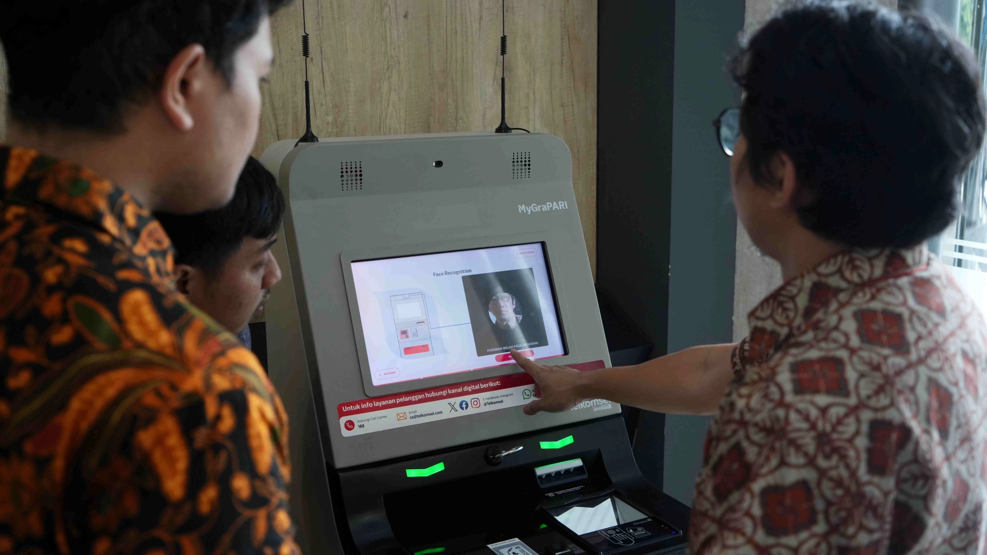 registrasi biometrik Telkomsel
