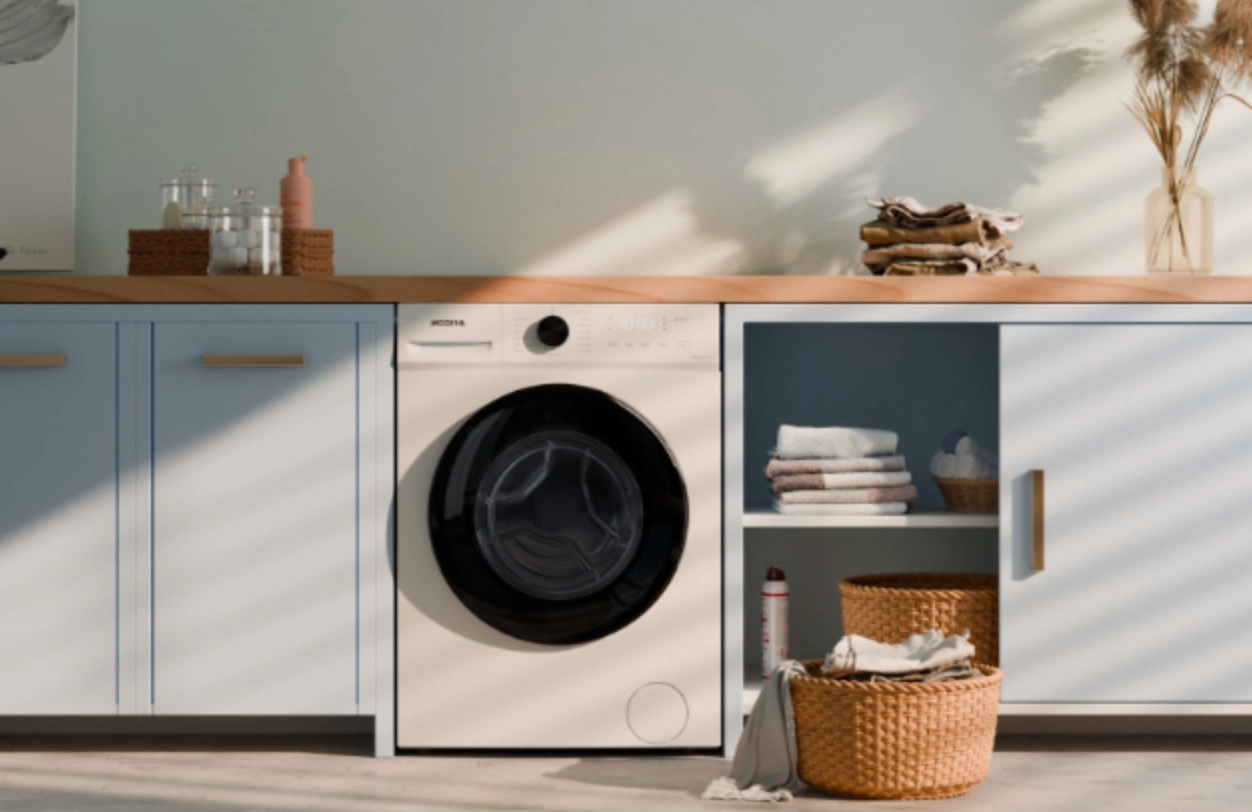 mesin cuci front loading MODENA