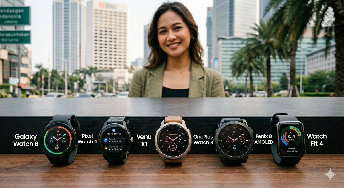 smartwatch amoled terbaik