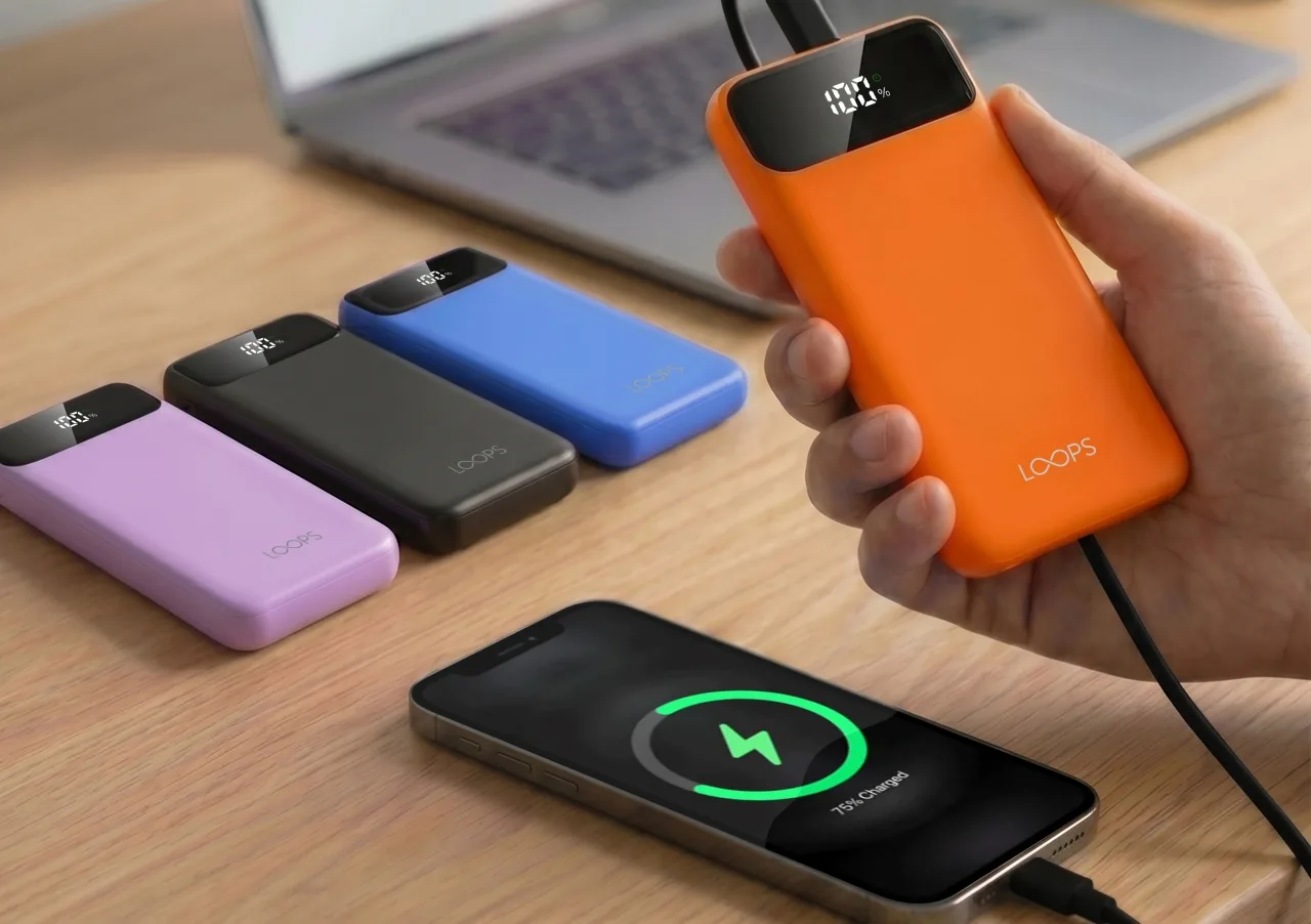 LOOPS Powerbank Lumi 10.000 mAh