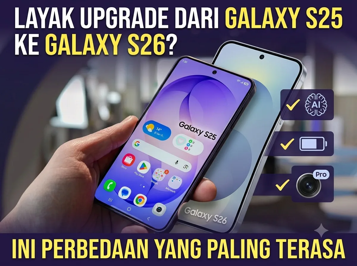 Perbedaan Galaxy S25 dan Galaxy S26