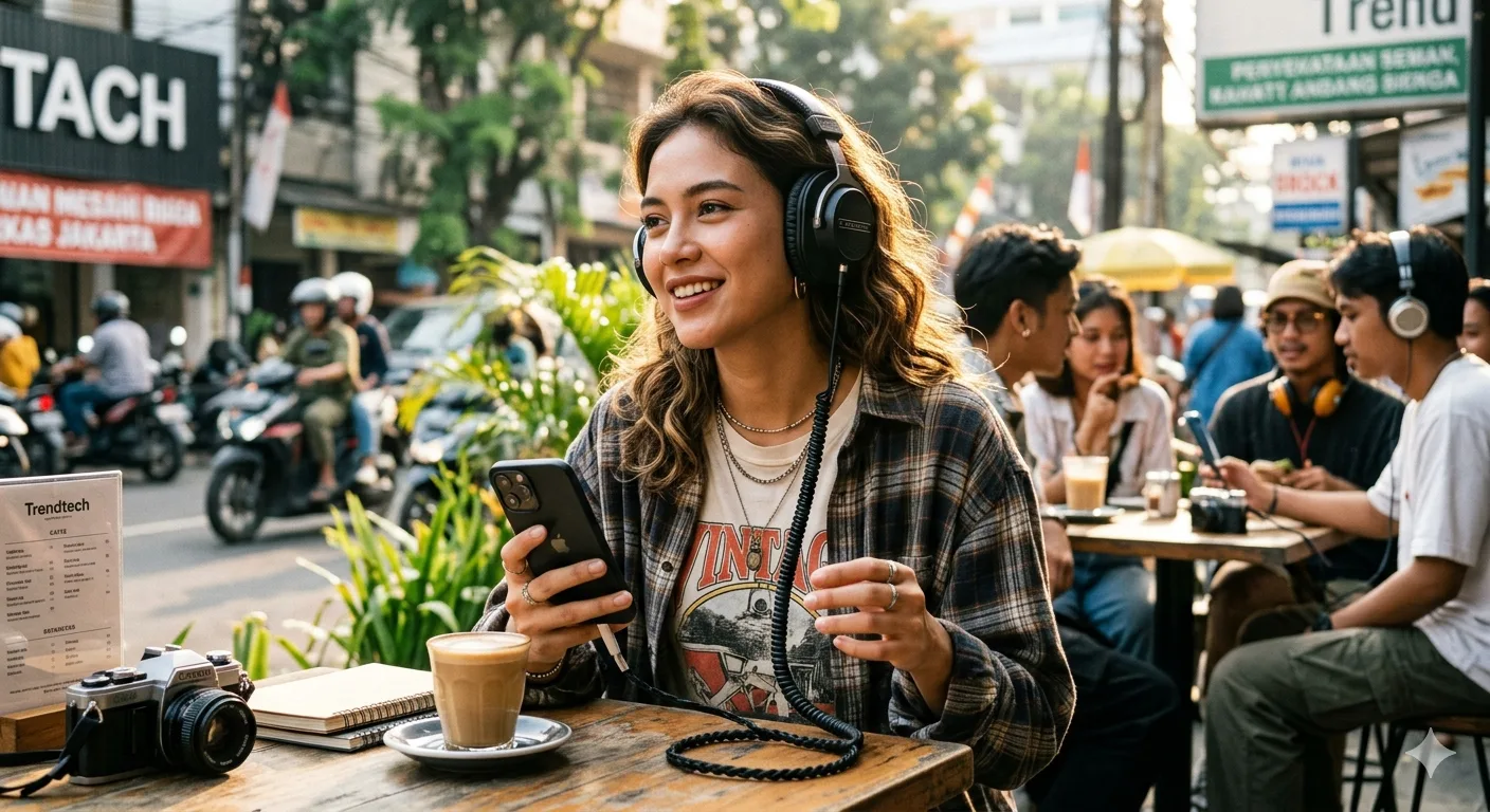 Headphone kabel