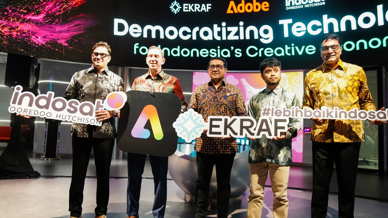 Kemenekraf Indosat Adobe