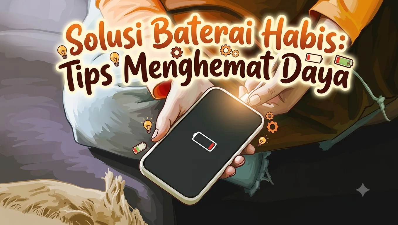 baterai HP cepat habis