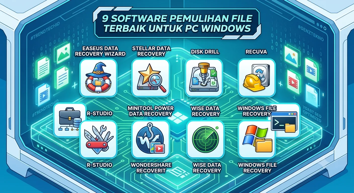 software pemulihan file terbaik untuk PC Windows