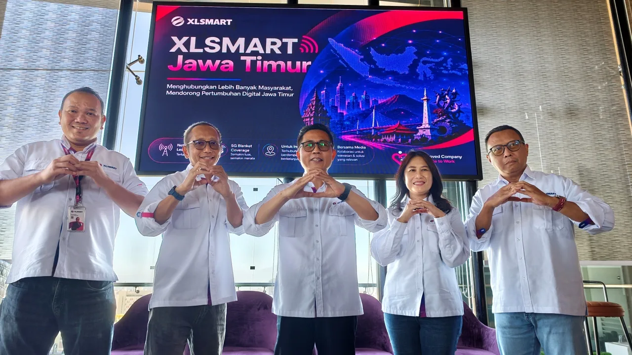 Jaringan 5G XLSMART Jawa Timur