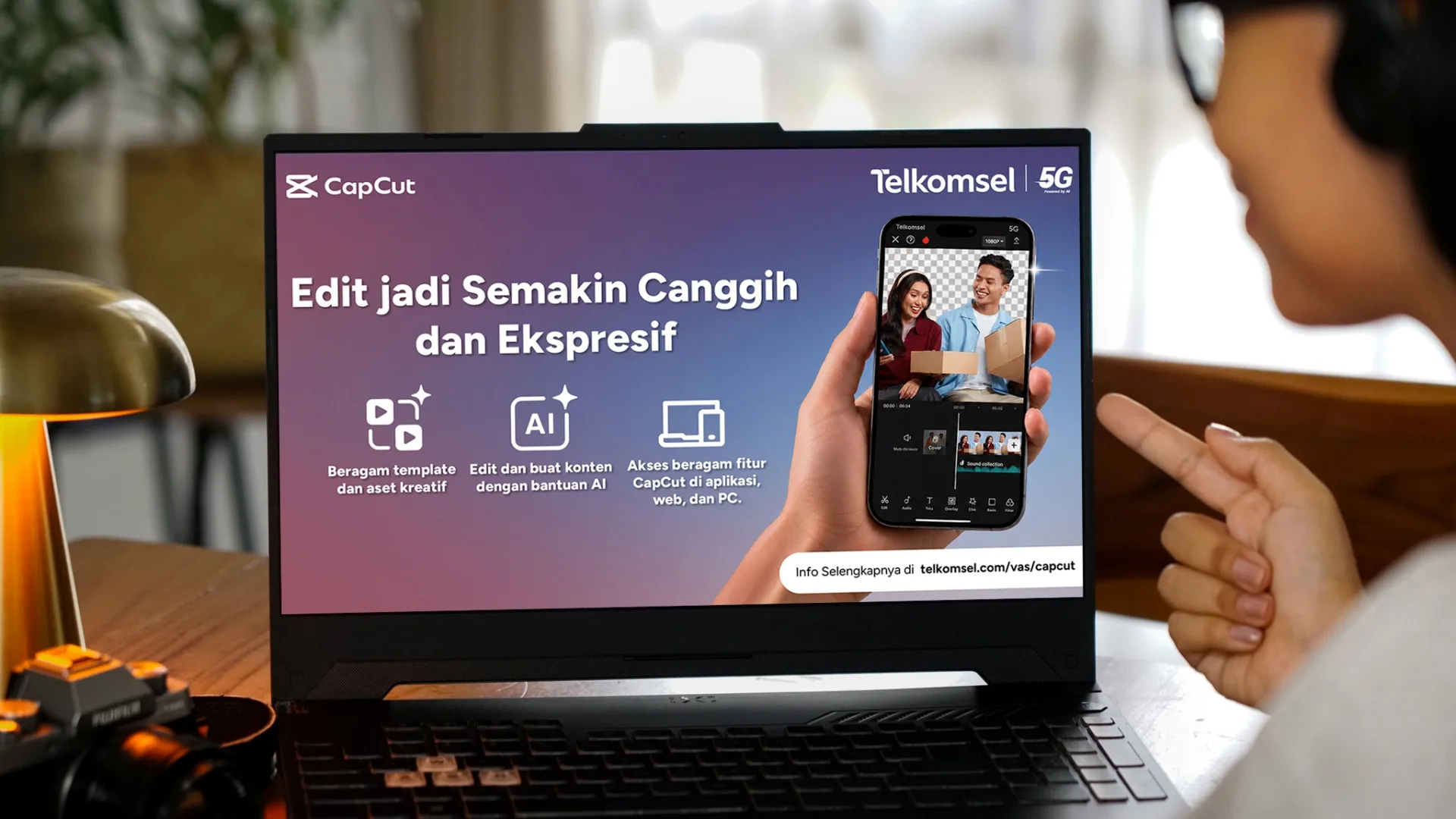 Paket CapCut Telkomsel