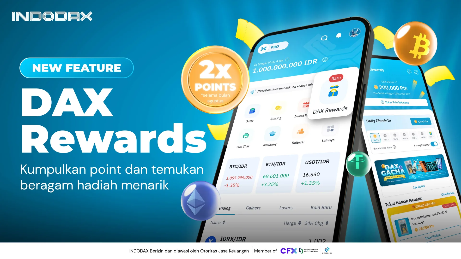 DAX Rewards INDODAX