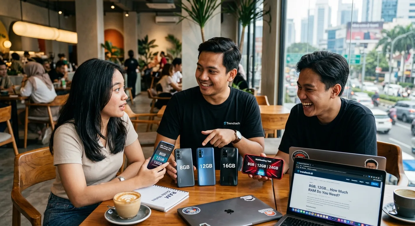 8GB, 12GB, 16GB, atau 24GB: Berapa RAM HP yang Dibutuhkan Biar Nggak Mubazir?