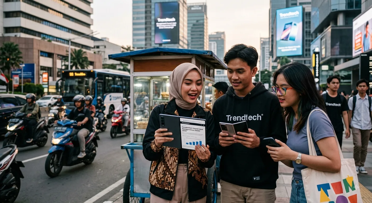 Ponsel Lipat Menggantikan Tablet