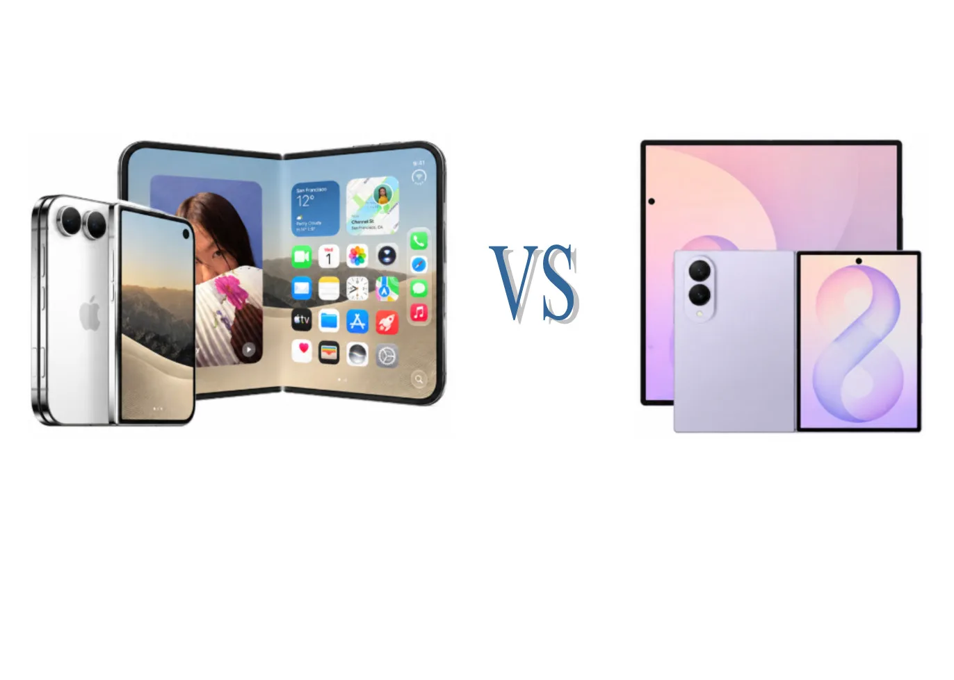 iPhone Duo vs Galaxy Z Fold 8