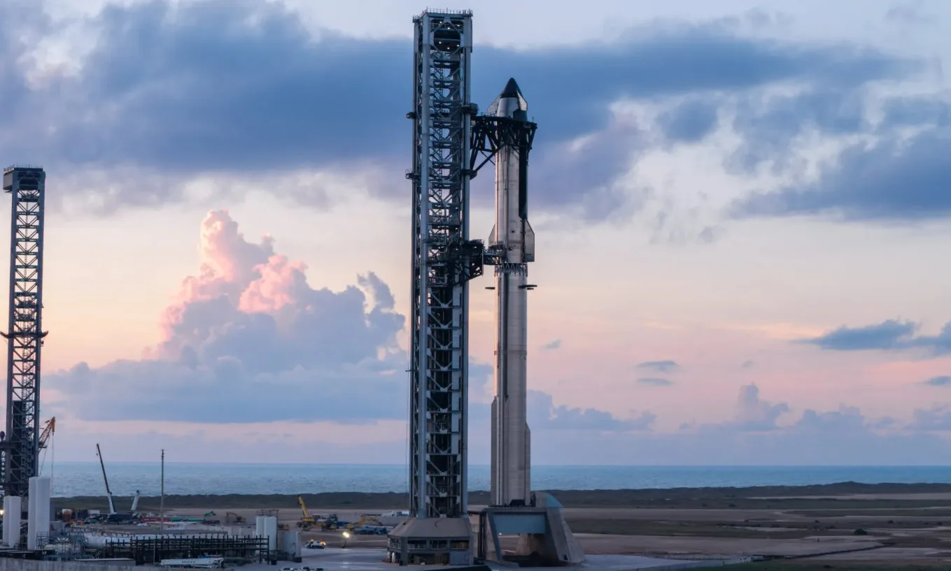 Peluncuran Starship ke orbit